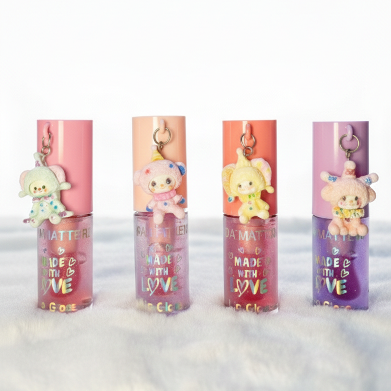 Mini Charm Lip Gloss (One random piece)
