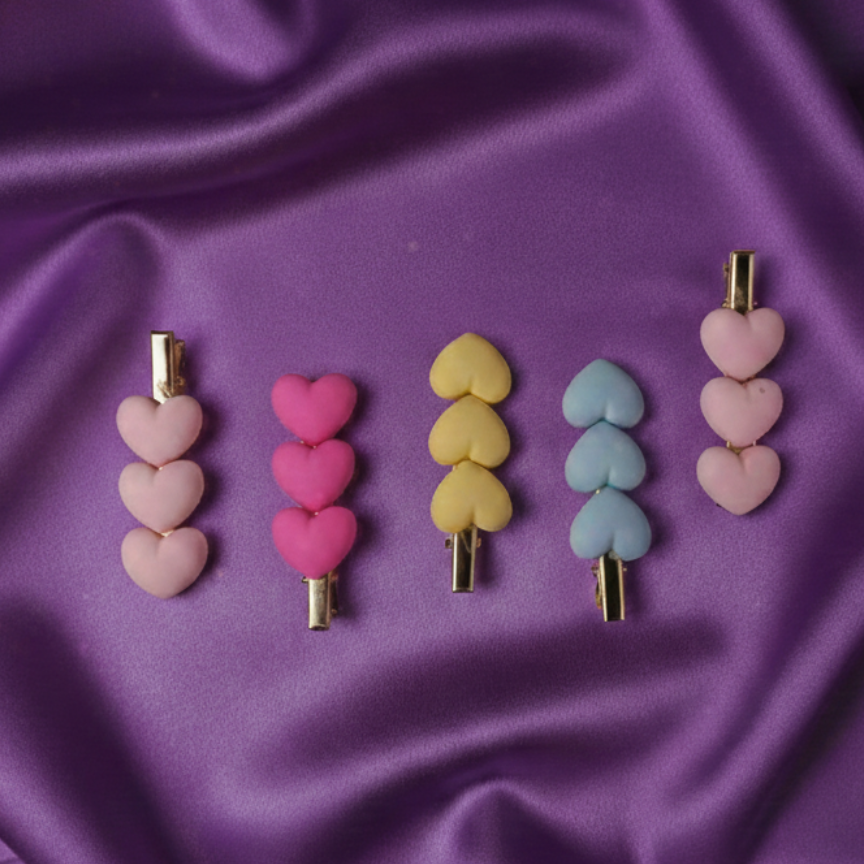 Heart Hair Pin (One Piece)
