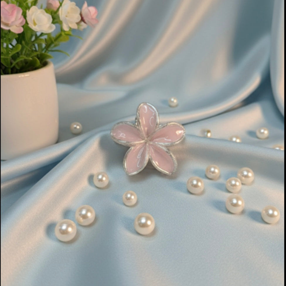 Big Flower Claw Clip