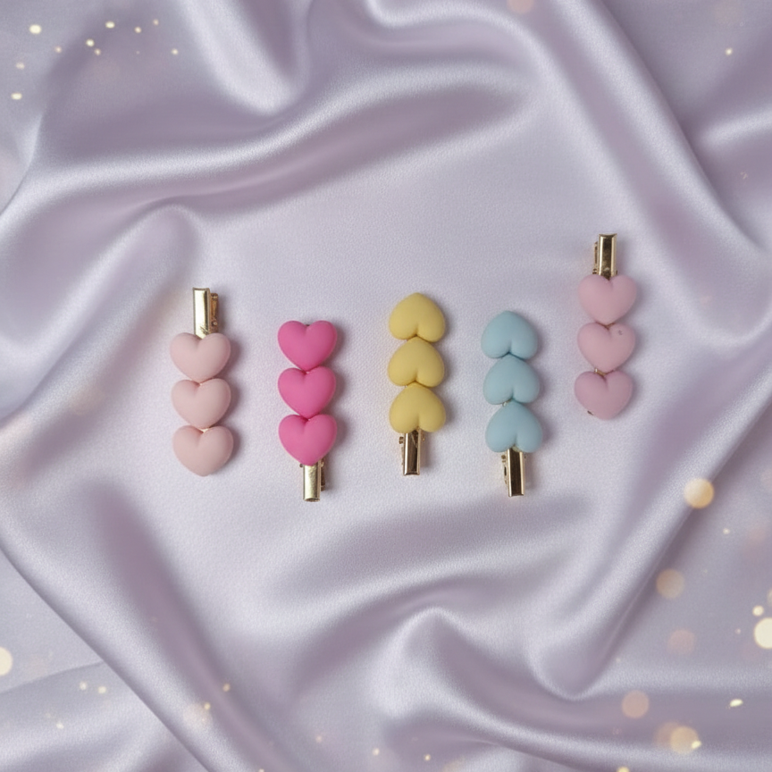 Heart Hair Pin (One Piece)
