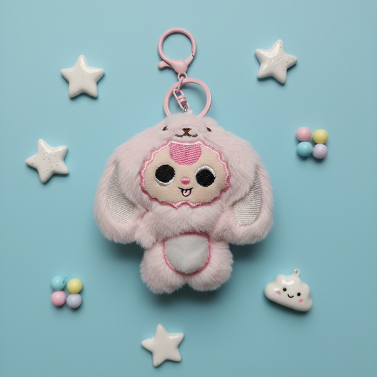 Small Plush Key Chain (One Piece)