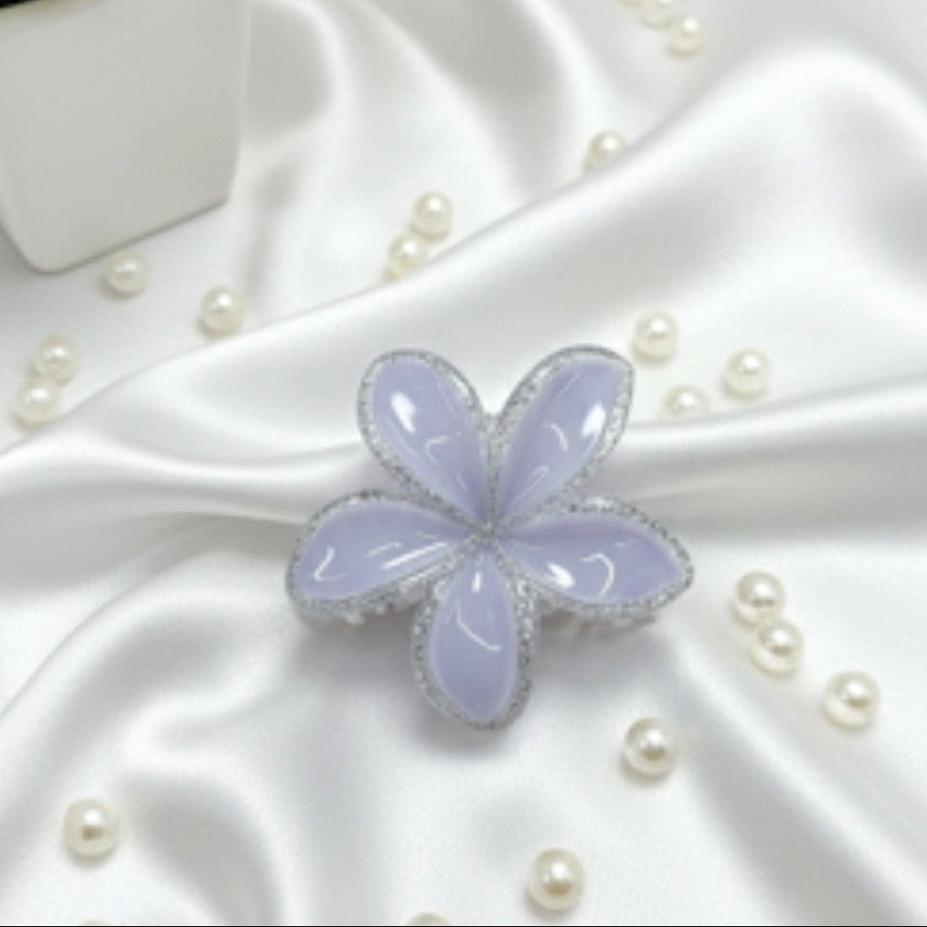 Big Flower Claw Clip