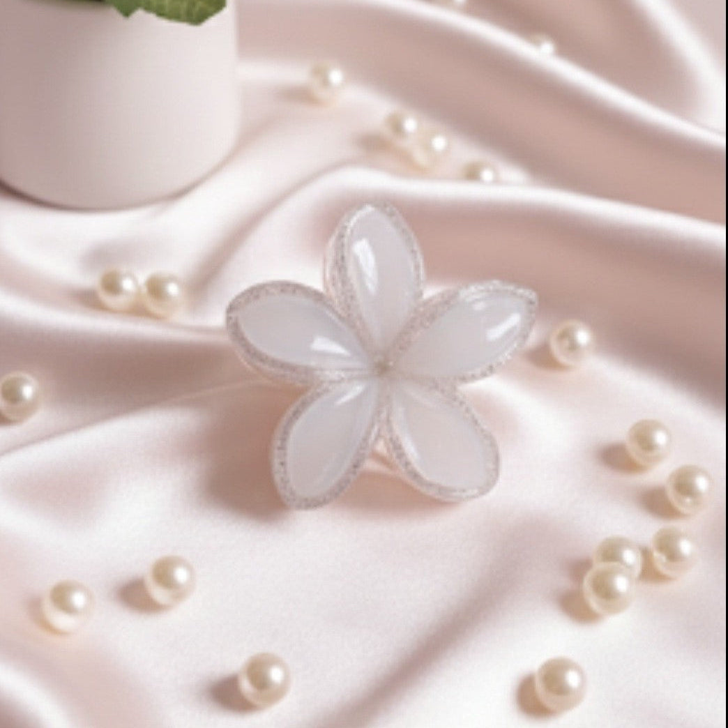 Big Flower Claw Clip