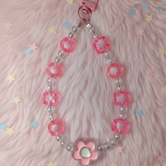 Cute Flower Phone Charm (One Piece)